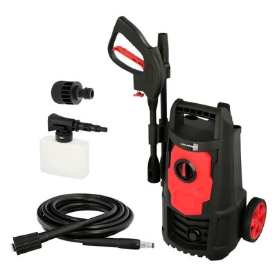 High Pressure Washer 105 Bars 1.500 Watts.  With Accessories.  300 Liters / Hour. Water Cleaner With Detergent Tank