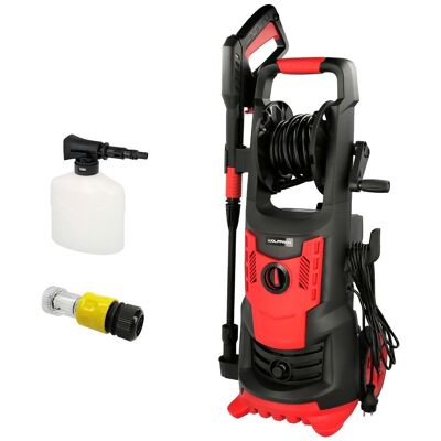 High Pressure Washer 150 Bars 2.000 Watt.  With Accessories.  360 Liters / Hour. Water Cleaner With Detergent Tank