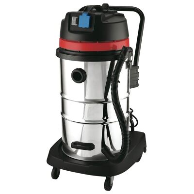 Yamato Aspirateur inoxydable 50 litres 1200 watts synchronisé à deux étages