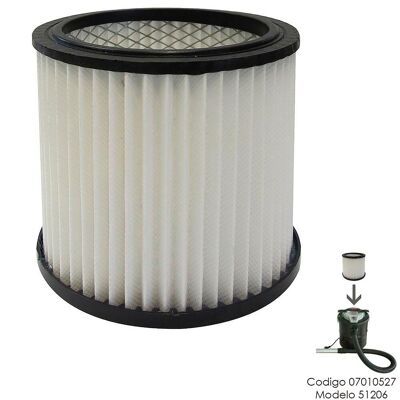 Ash Vacuum Cleaner Filter 07010527 (Model 51206)