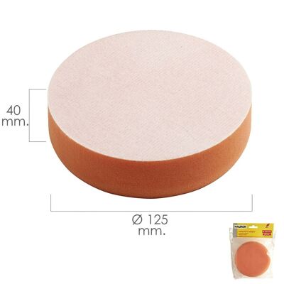 Sponge Polishing Disc with Velcro "125 mm.