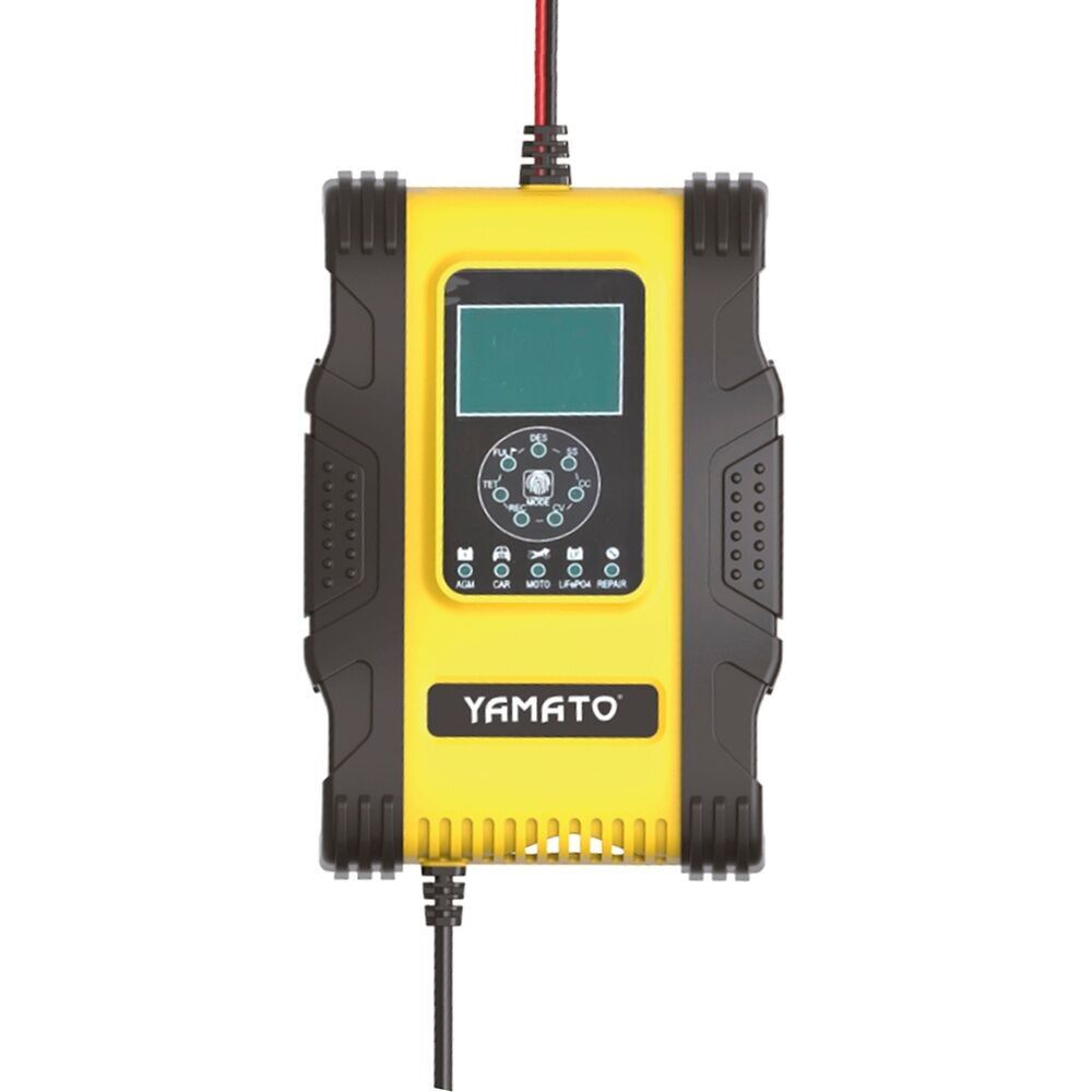 Wechselrichter-Batterieladung 12/24 V – 6/12 Ampere. Batterieerhaltungsgerät, intelligentes Batterieladegerät