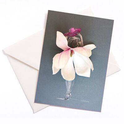 Wind – card with color core and envelope | 014