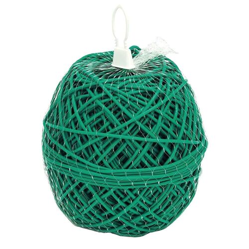 Macarron Entutorar PVC Verde 4, 0 mm. 1 kg.