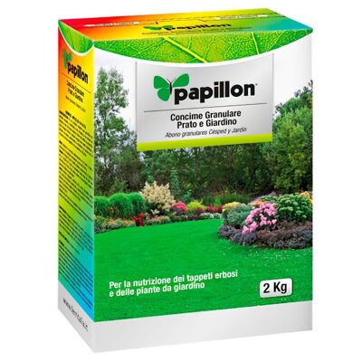 Abono Grano Papillon Cesped / Jardin 2 Kg