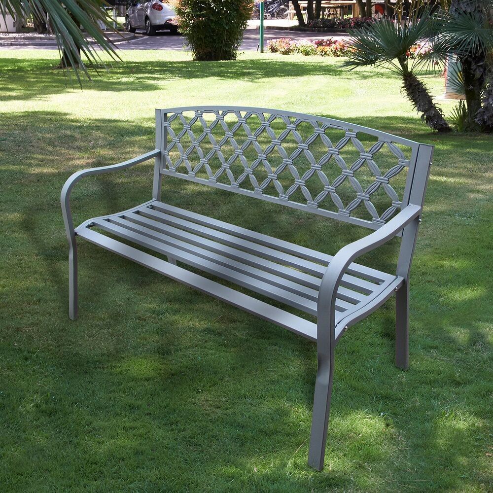Panca da giardino Papillon Midland 128x56x85 (h.)cm.
