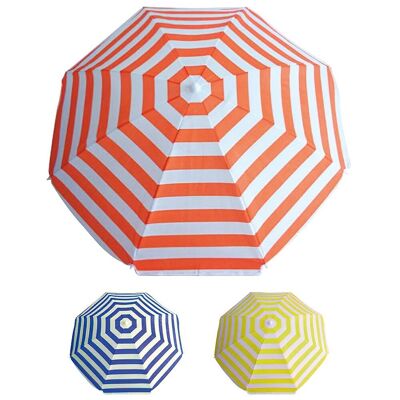 Polyester Beach Umbrella 180 cm. Stripes
