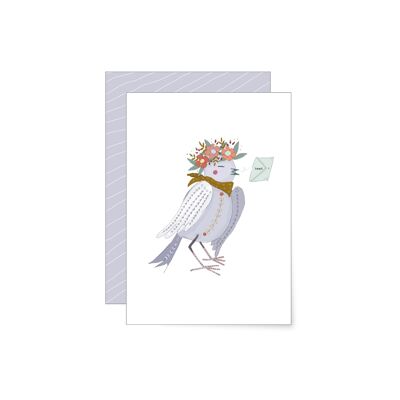 Carrier pigeon | Folded card