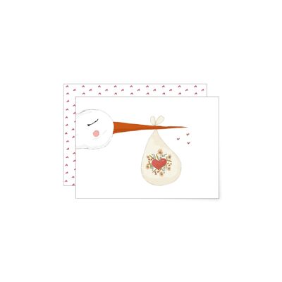 Stork | Folded card