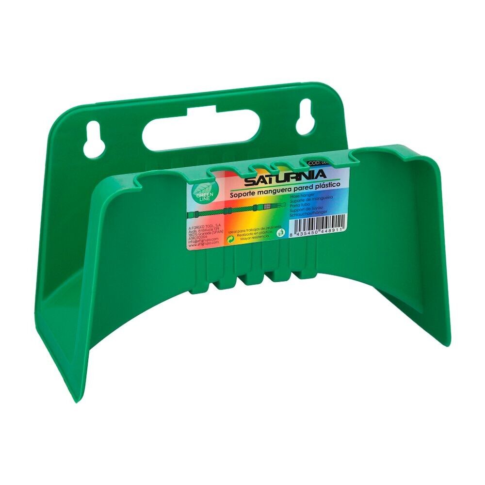 Gartenschlauchhalter. Wandbefestigung. Aus Plastik hergestellt