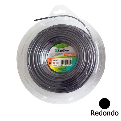 Hilo Nylon / Aluminio Redondo Profesional 3, 0 mm (50 Metros)