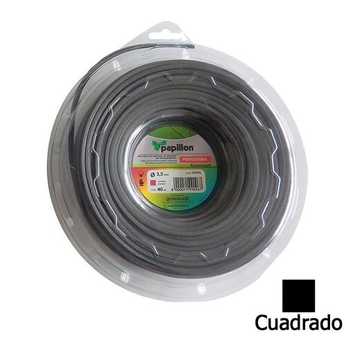 Hilo Nylon / Aluminio Cuadrado Profesional 3, 0 mm. (50 Metros)