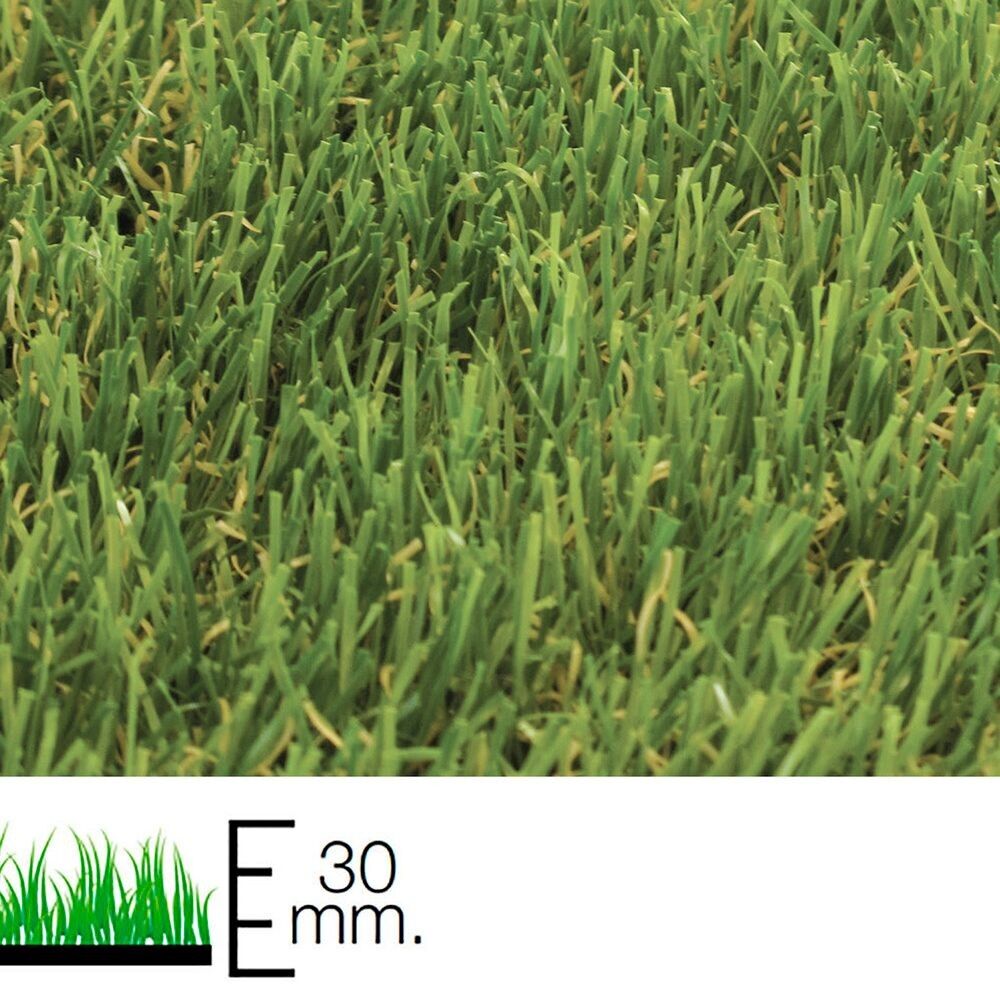 Kunstrasen 30 mm. Rolle 1 x 5 Meter für den Hausgebrauch