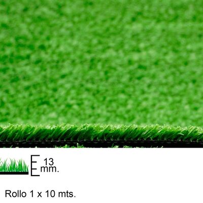 Artificial grass 13 mm.  Roll 1 x 10 meters. Domestic use