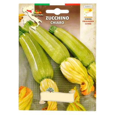 Semi di zucchine leggere (5 grammi) Semi di ortaggi, orticoltura, orticoltura, semi da giardino.
