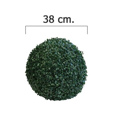 Artificial Hedge Papillon Ball Boxwood 38cm