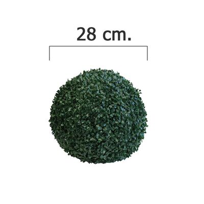 Artificial Hedge Papillon Ball Boxwood 28cm