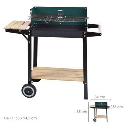 Yakama-Grill 85x35x84 (Alt.)cm.