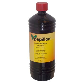 Liquide d'allumage de cheminée Papillon 1 litre