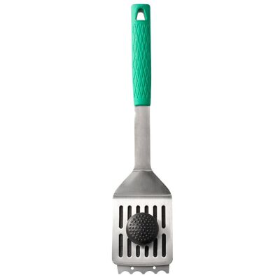 Spatule avec brosse grattoir pour barbecue 41,5 cm.