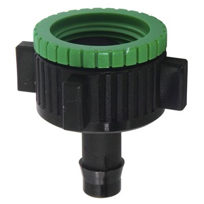 Drip Adapter Tap 1/2-3/4 To Tube 1/2 (Blister 1 Piece)
