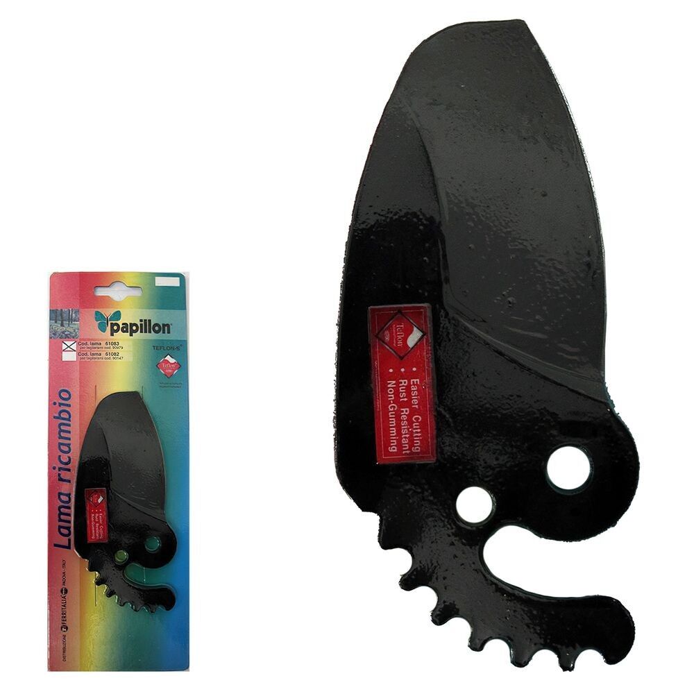 Lama di ricambio professionale per forbici a incudine Papillon allungabile