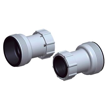 Adaptateur pour tube de piscine 38 mm - Set 2 pièces