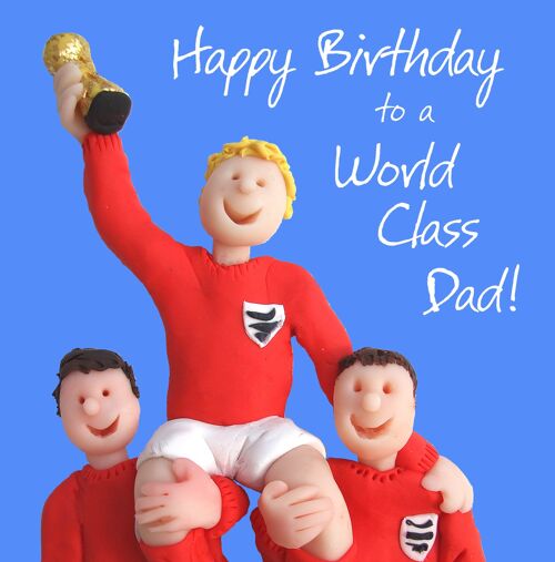 World Class Dad birthday card