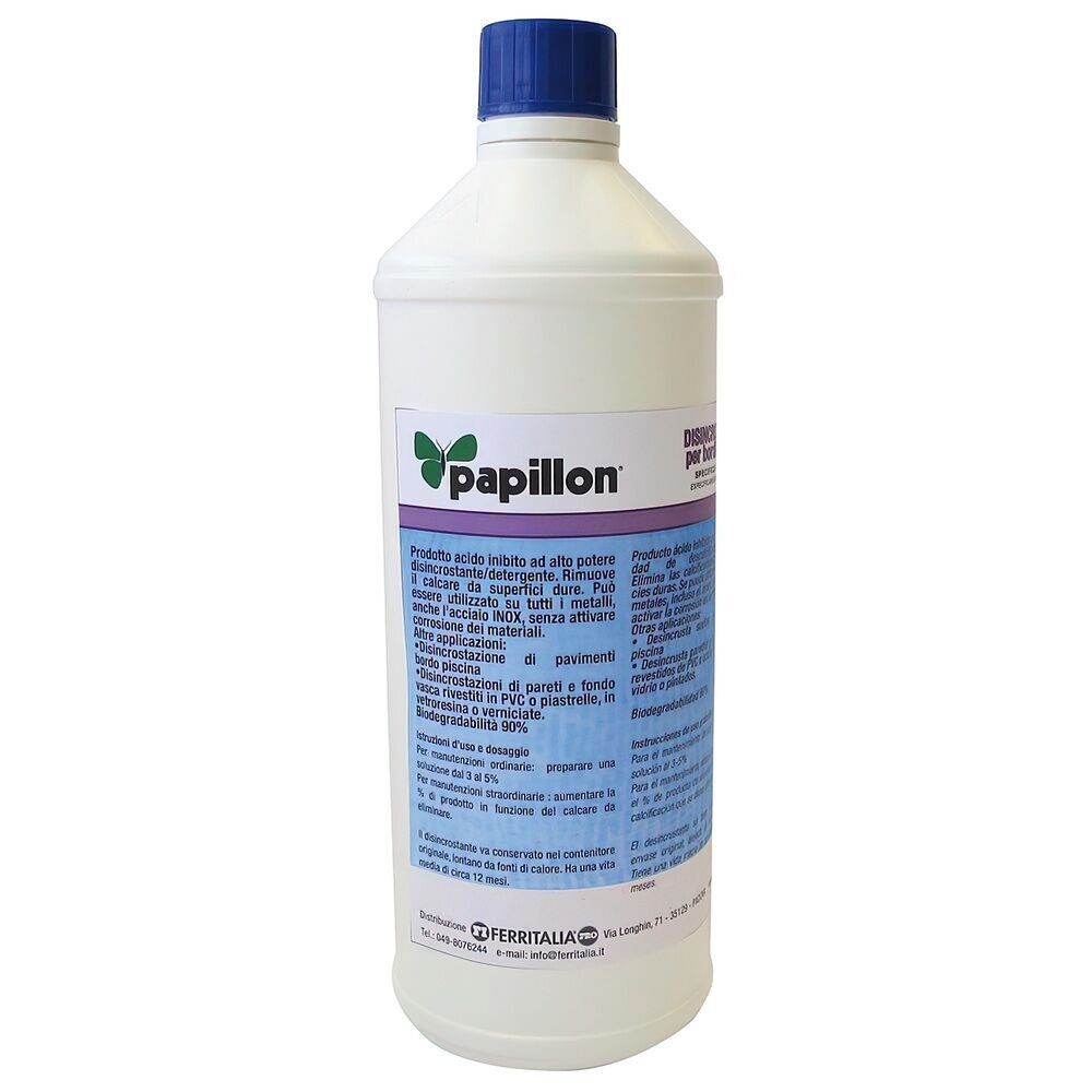 Entkalker Kanten / Wände / Böden Schwimmbad 1 Liter