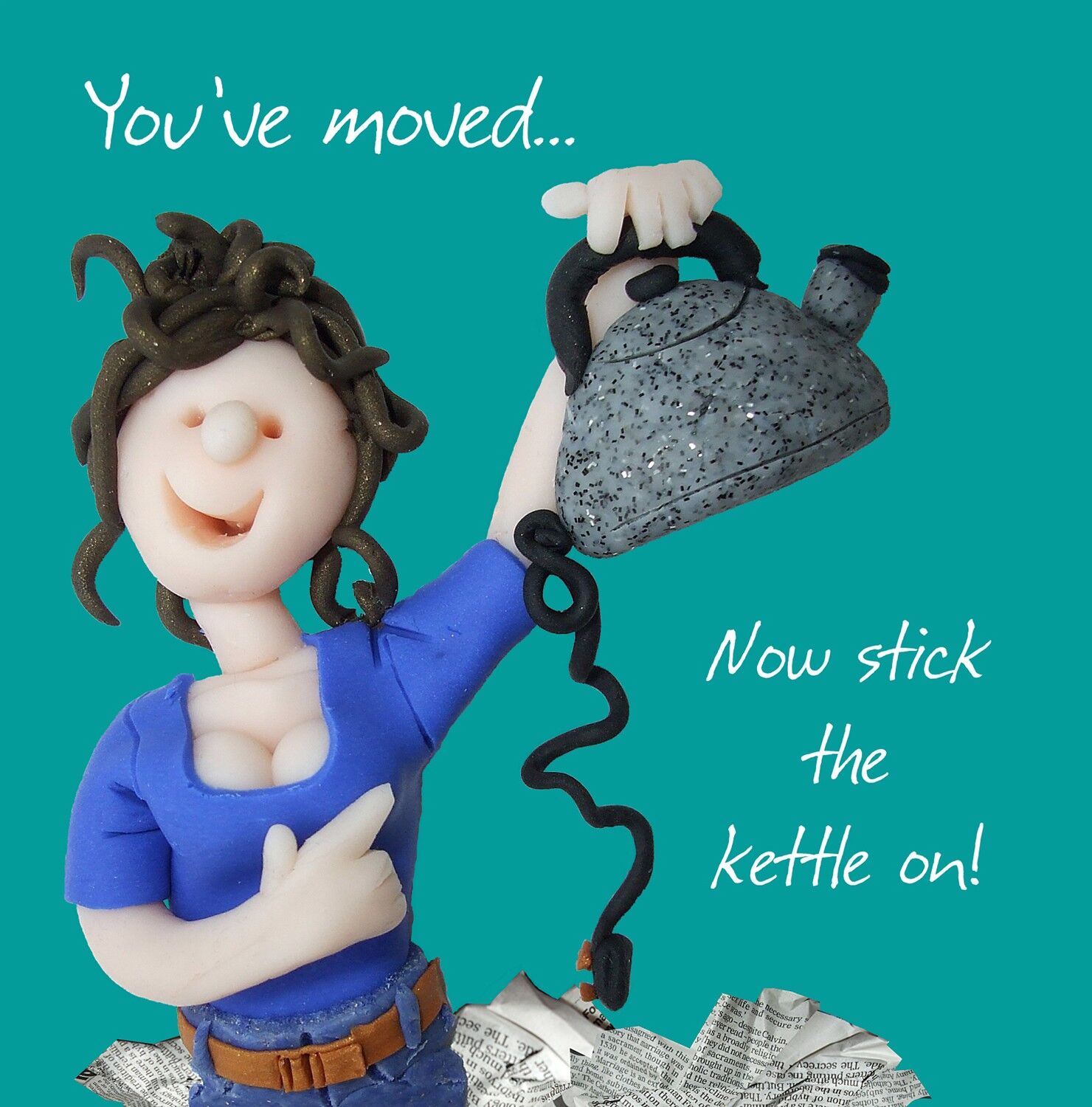 Sie sind umgezogen - Wasserkocher - neue Heimatkarte