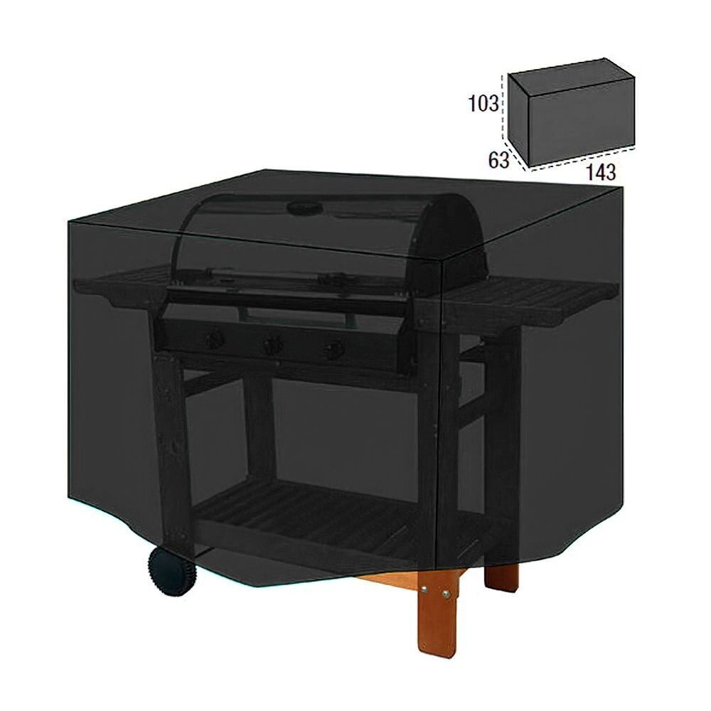 Housse de protection pour barbecue 103x143x63 cm.