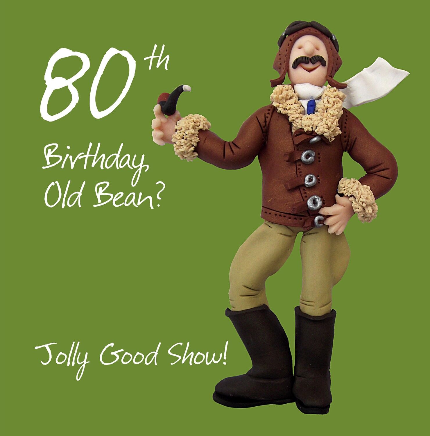 80 biglietto d'auguri numerato Jolly Good Show