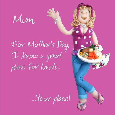Mothers Day Lunch Mothers Day card