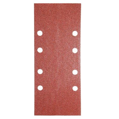 Replacement sandpaper 93x228 mm. with 80 grain holes (10 Pieces)