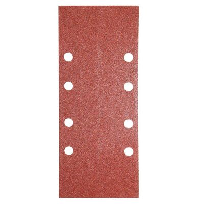 Replacement sandpaper 93x228 mm. with holes 120 grain (10 Pieces)