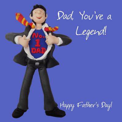 Fathers Day card - Legend
