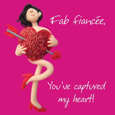 Carte de Saint Valentin Fab fiancée