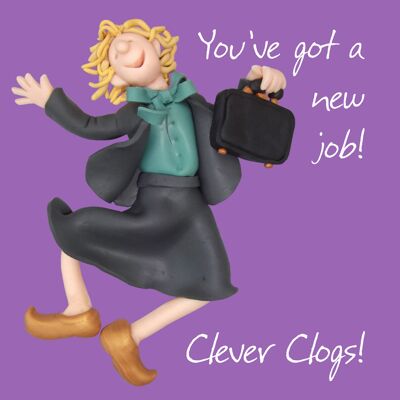 Nuevo trabajo: tarjeta Clever Clogs
