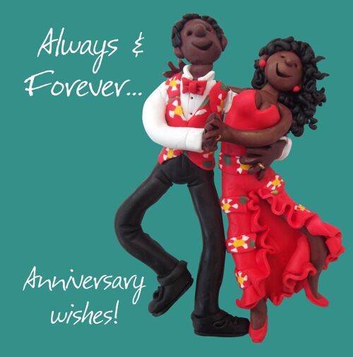 Anniversary card - Always and Forever