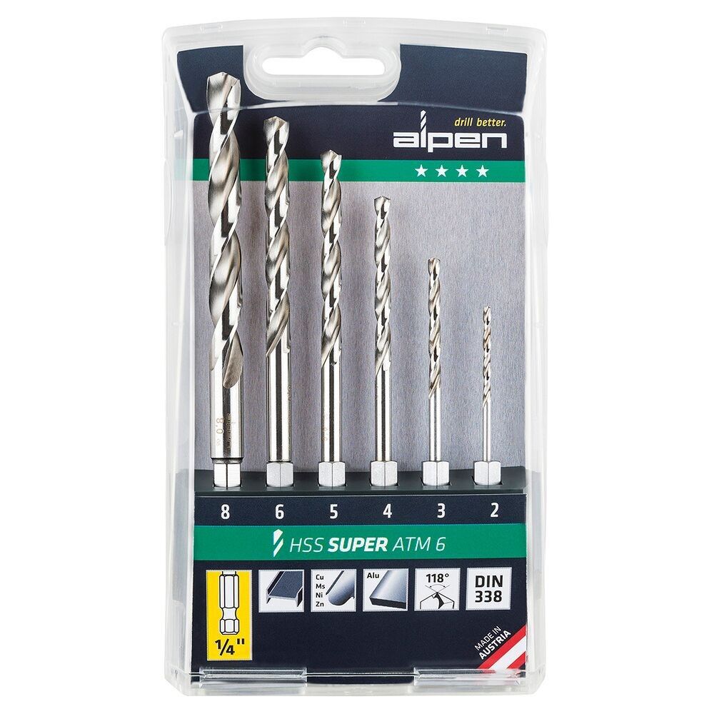 Alpen Foret Hexagonal Hss Coffret 6 Pièces