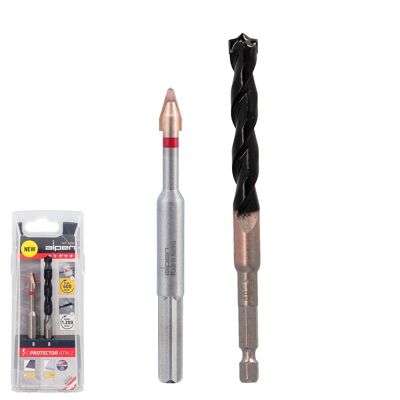 Alpen Drill Bit for Very Hard Porcelain Materials "8 mm.  Kit of 2 drill bits. Without refrigeration,
