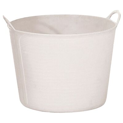 White Plastic Carrycot number 3 40 Liters