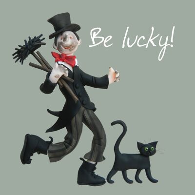 Sweep - Be Lucky good luck card