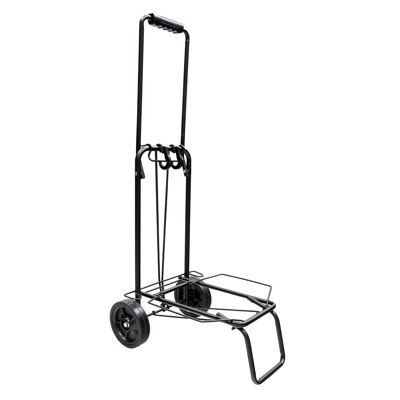 Metal Folding Cargo Trolley - Suitcase Carrier With Elastic Rope 93, 5x33x44 cm.  Transport Cart 50 Kg.