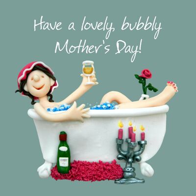 Lovely Bubbly Mothers Day card