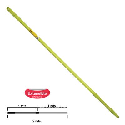 Multipurpose Extendable Metal Handle 2 Meters.