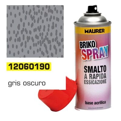 Peinture en aérosol gris forge foncé 400 ml.