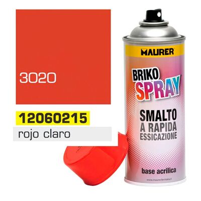 Vernice Spray Rosso Traffico Chiaro 400 ml.