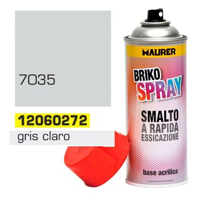 Spray de peinture gris clair 400 ml.
