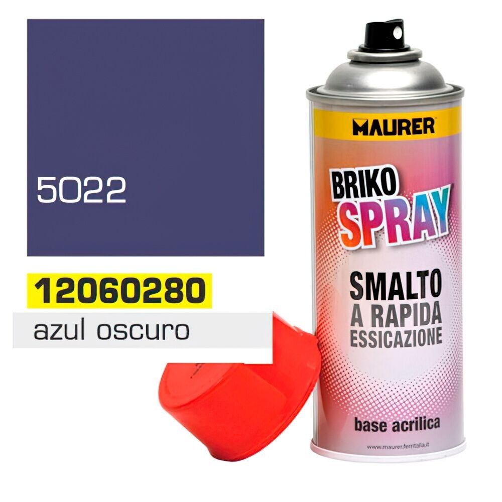 Peinture en aérosol Bleu Nuit Foncé 400 ml.